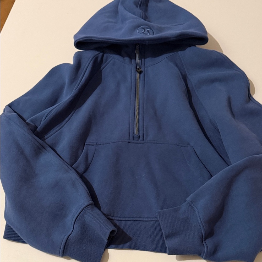 lululemon athletica Deep Blue Half-Zip Hoodie